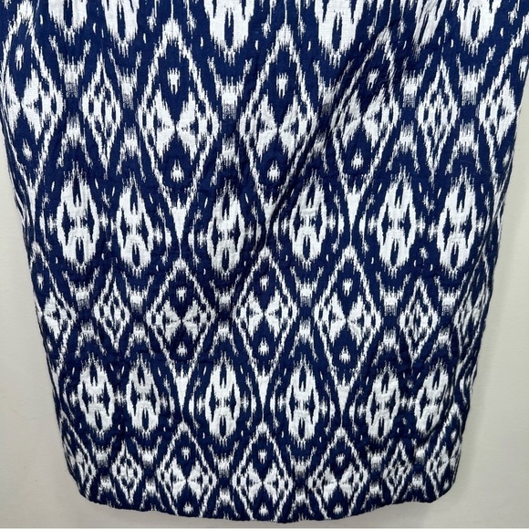 Banana Republic Strapless Ikat Dress Size 8 - Picture 8 of 12